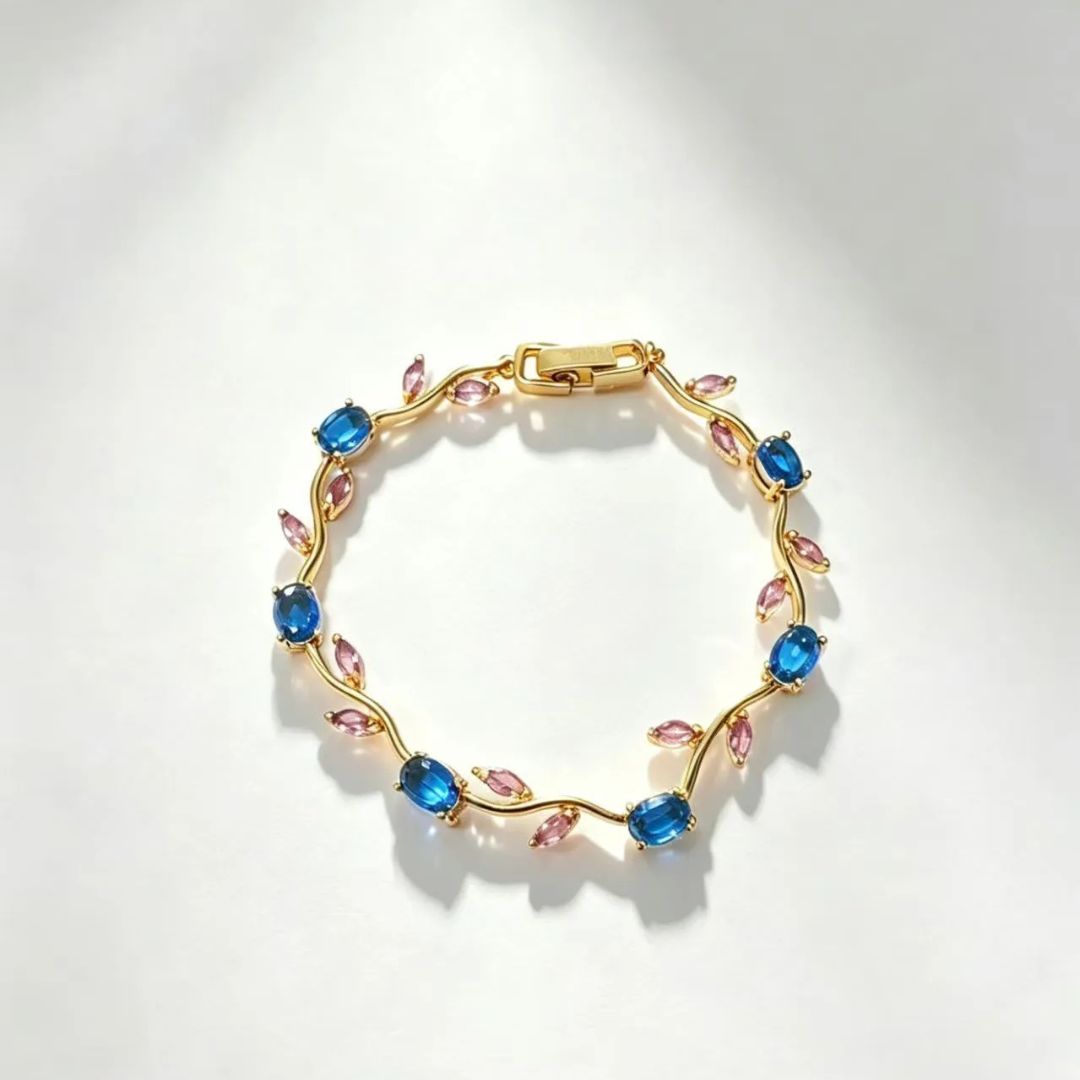 Tulip Bracelet Blue